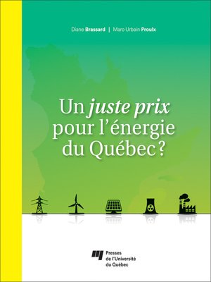 cover image of Un juste prix pour l'énergie du Québec ?